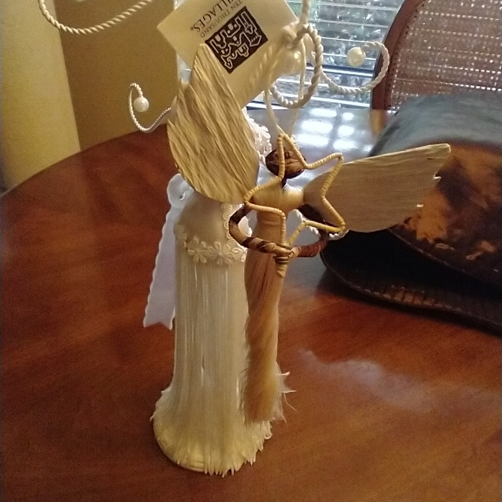 Ten thousand villages angel ornament